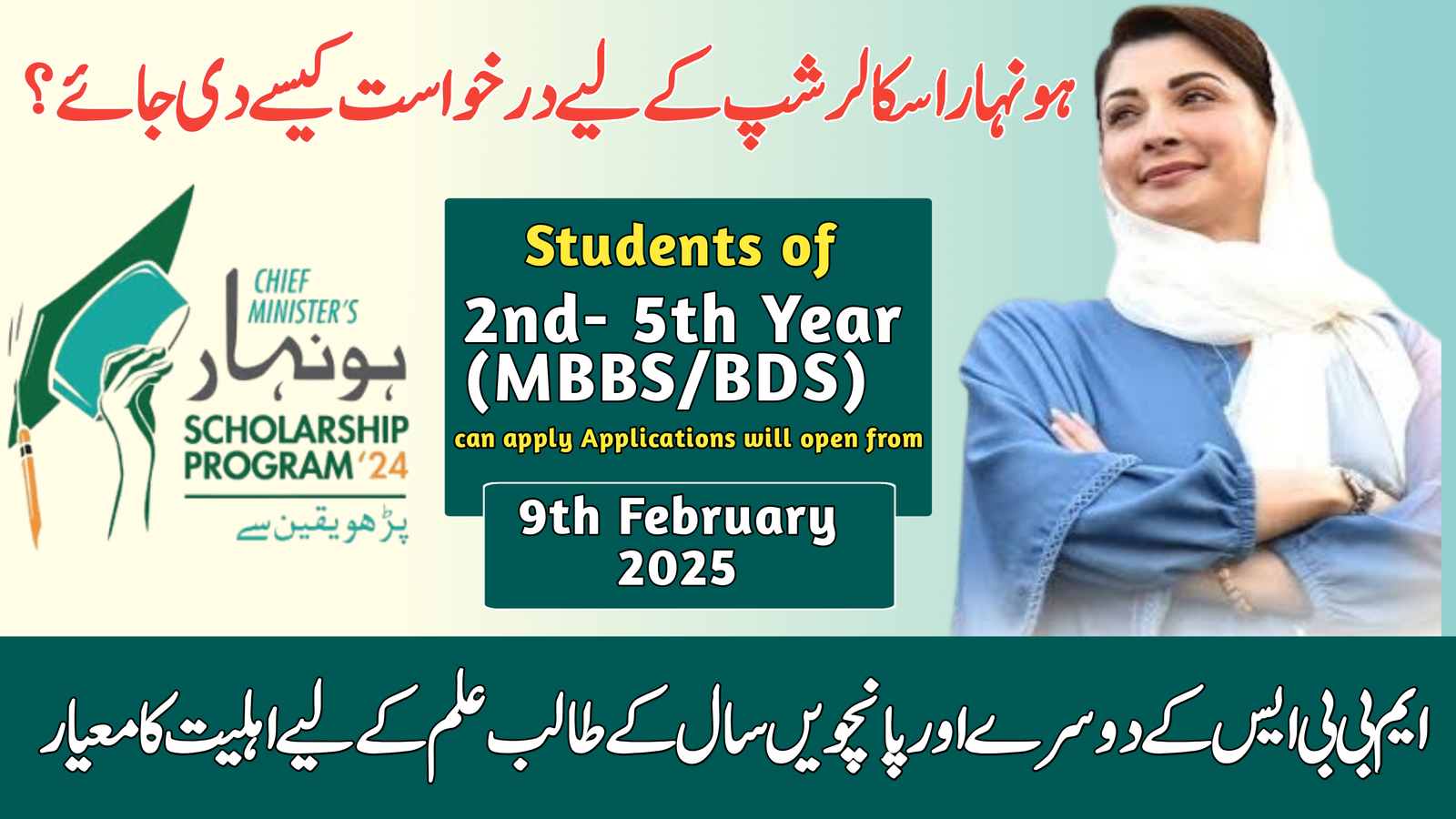 Eligibility Criteria for 2nd & 5th year MBBS Student