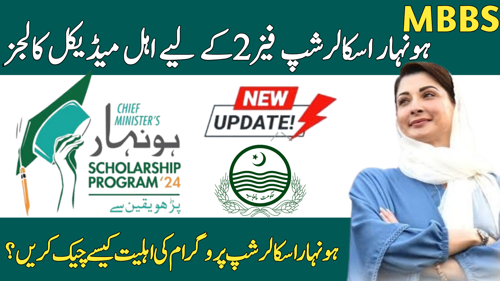 Medical Colleges Eligible for Honhaar Scholarship